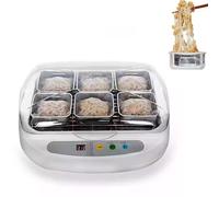 GLBMXDD Fermentatore Automatico per Natto - Contenitore Versatile da 3,5 L in Acciaio Inox, Include Coperchio Termico Isolante; Ideale per Yogurt e Verdure fermentate