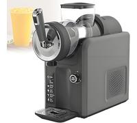 GLBMXDD Macchina per Granite silenziosa, Non necessita di Ghiaccio, Macchina Professionale per Bevande ghiacciate con Pannello ad Alta Definizione, Ideale per Uso Domestico e Commerciale Grey