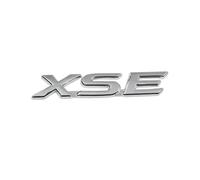 GLBPVPMTMB 2pcs Car Metal SE XSE Trunk Boot Fender Logo Emblem Badge Decals Sticker For Toyota Avalon Camry Corolla Sienna Styling Accessories Adesivo per auto(XSE silver)