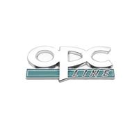 GLBPVPMTMB Adesivi per griglia anteriore con logo OPC Line per Opel Astra G H J K F Corsa D Zafira B Insignia Mokka Regal Accessories Car Sticker (OPC Line D)