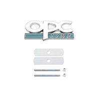 GLBPVPMTMB Adesivo per griglia anteriore con logo OPC Line per Opel Astra G H J K F Corsa D Zafira B Insignia Mokka Regal accessori auto (griglia OPC Line D)