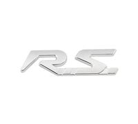 GLBPVPMTMB Auto in Metallo GT RS Sport Dell'emblema del Distintivo della Decalcomania for Renault Logan Clio Megane Kangoo 1 2 3 4 Captur Espace Twingo Duster Kadjar Adesivo per Auto(F)