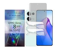 Glcrrpu [2 Pezzi Pellicole Protettive in TPU Opaco per OPPO Reno 8 Pro[6.7inch],Antiriflesso Idrogel Protettiva,Anti-Impronte,Antigraffio[Non Vetro Temperato]
