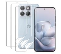 Glcrrpu 3 pezzi Pellicole in idrogel per Motorola Edge 70 Fusion,Pellicola Protettiva TPU Trasparente HD anti-impronte, auto-riparante, ultra sottile,[non in vetro]