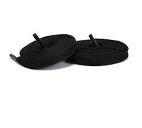 GLDFW - 1 paio di lacci piatti per scarpe da ginnastica e scarpe da ginnastica, 25 colori, Nero , 140