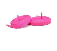 GLDFW - 1 paio di lacci piatti per scarpe da ginnastica e scarpe da ginnastica, 25 colori, Rosso rosato, 100