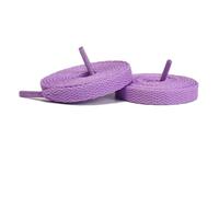 GLDFW - 1 paio di lacci piatti per scarpe da ginnastica e scarpe da ginnastica, 25 colori, Viola chiaro, 100