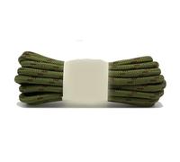 GLDFW - 1 paio di lacci rotondi per scarpe da ginnastica per bambini, lunghezza 100/120/140/160 cm, 19 colori, Verde militare Marrone, 140