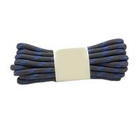 GLDFW - 1 paio di lacci rotondi per scarpe da ginnastica per bambini, lunghezza 100/120/140/160 cm, 19 colori, Blu grigio scuro., 160