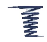 GLDFW - Lacci ovali per scarpe, 24 colori, semicircolari, per atletica, sport/corsa, 100/120/140/160/180 cm, 1 paio, blu navy, 160