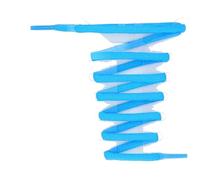 GLDFW - Lacci ovali per scarpe, 24 colori, semicircolari, per atletica, sport/corsa, 100/120/140/160/180 cm, 1 paio, Azzurro, 140