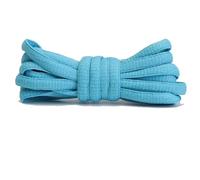 GLDFW Lacci per scarpe sportive da uomo e da donna, colore piatto semicircolare, adatto a tutte le scarpe, lacci rotondi, 23 colori, 1 paio, blu cielo, 120