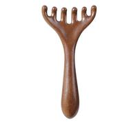 GLDFW - Massaggiatore per cuoio capelluto a sei artigli Gua Sha, strumento per grattaschiena e spa, portatile, per la cura dei capelli