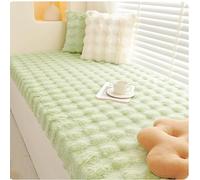 GLDYTVF Cuscino Antiscivolo Impermeabile in Peluche, Spesso 6 cm, con Cerniera, per panche Interne ed Esterne, Ideale per davanzali, sgabelli per cambiarsi Le Scarpe e panchine da Giardino