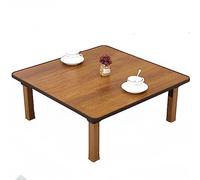 GLDYTVF Tavolino da caffè Pieghevole Quadrato in Stile Giapponese, Basso, Ideale per Sala da tè, Studio, Piccolo Tavolo da Salotto, Perfetto per sedersi sul Pavimento, Camera da Letto, bovindo o Sal