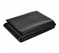 GLDYTVF Telo per laghetto, Telo Nero Resistente da 0,12 mm - Membrana Flessibile in HDPE per laghetti per Koi e Giardini Acquatici, Telo Impermeabile, Pieghevole, Grandi Dimensioni 7,9 x 10 m, resis