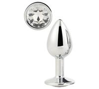 Dream Toys Gleaming Love Plug Silver Small