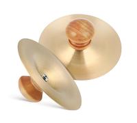 GLEAVI 1 Paio Cymbali Finger per Strumenti Musicali Percussivi Facili da Suono e Costruzione Robusta per Pratiche e Spettacoli