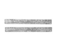 GLEAVI 1 paio di fermacarte per calligrafia: pressa per carta con zodiacale cinese - barra righello in metallo inciso - accessorio da scrivania per porta manoscritti, strumenti per pittura a