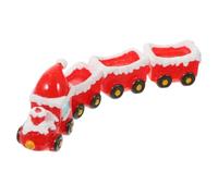 GLEAVI 1 Set Ornamenti del Treno di Natale Ornamenti Natalizi in Miniatura Natività Carino Arredamento Nozze Miniature Natalizie da Realizzare Mini addobbi Natalizi Resina