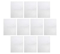 GLEAVI 10 Fogli Pellicola di Laminazione a Freddo Pet Trasparente, Pellicole Protettive per Foto Formato A4, Pellicola Protettiva Pratica per Ufficio e Laminazione Immagini