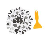 GLEAVI 10 Pezzi Nastro Antiscivolo Adesivi da Bagno Tappetino Doccia Antiscivolo Metter Il Fondo a Adesivi Anti Vasca Decalcomanie per Vasca da Bagno Adesivo Antiscivolo per Scale Domani