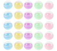 GLEAVI 100 capsule per macchinette di gomme da masticare: sfere di palline apribili da 38 mm, palline attorcigliate, sfere con artigli, contenitori per premi per feste di Natale