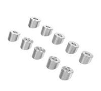 GLEAVI 10pezzi Kit Di Rondelle Angolari Bevelate Acciaio Inossidabile Per Railing Cavo Gradi Facile Installazione Per Progetti Interni Ed Esterni