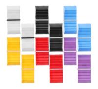 GLEAVI 12 Pezzi Tappi Manopole Console Audio Nere 24X11X10Mm per Cursori Fader Mixer e Consolle Accessori Potenziometro Push-Pull per Sostituzione e Regolazione Suono Professionale