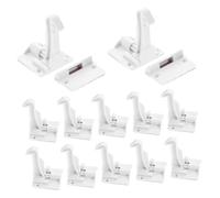 GLEAVI 12pezzi Serrature Sicurezza Ragazzo Ragazza Ragazza Per Armadi e Cassetti Chiusure Invisibili Foratura Richiesta Adesione Per Protezione Versatile