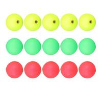 GLEAVI 15 Pezzi di Perline galleggianti da Pesca da 27 mm, galleggianti Rotondi, Accessori per la Pesca, Attrezzatura per Acqua salata e Grossa, visibili per Pescatori a Mosca e in Mare.