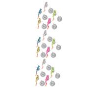 GLEAVI 15 Set Bagliore subacqueo Acquario Mini Figura di subacqueo Scuba guidato Decorazioni per acquari Piccolo subacquei galleggianti Ornamento subacqueo plastica