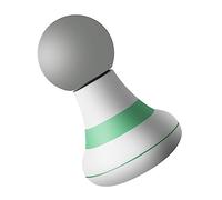 GLEAVI 1pezzi Massaggiatore Muscolare Mini Portatile Vibrante Elettrico per Rilassamento Corporeo Dispositivo per Massaggio Funzionamento Silenzioso e Design Innovativo