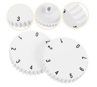 GLEAVI 2 Pezzi Accessori Per Congelatori Temperatura Multifunzionale Frigoriferi Carne Ghiaccio Parti Del Congelatore Riparare Parti Del Frigorifero Plastica Bianca