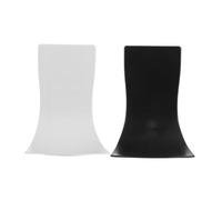 GLEAVI 2 Pezzi per Dispenser Antigoccia Vassoio ABS per Contenitori Liquidi Facile da e Resistente Accessorio da Bagno per Erogatori