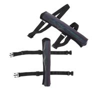 GLEAVI 2 Pezzi Sacchetti Porta Ventagli da Gamba Riflettenti per Donna, Custodia Portatile Cinturino Comodo per Ventagli Tai e Kung Fu