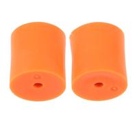 GLEAVI 2 Pezzi Supporto da Parete in Gomma Verticale per Snowboard Arancia | Espositore per Tavola, Montaggio a Muro per Casa e Ingresso, Portatile per Negozi e Collezionisti
