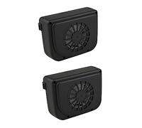 GLEAVI 2 pezzi Ventilatore per Auto e Purificazione Aria Calore e Rimuove Odori Basso Consumo Funzionamento Sotto per Auto Parcheggiate