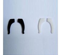 GLEAVI 20 Paia Copri Aste Occhiali in Silicone Antiscivolo per Fissaggio | Cuscinetti Auricolari, Accessori per Montatura, Uso per Ginnastica e Calcio Colore Casuale