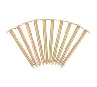 GLEAVI 20 Pezzi Di Marcatori Per Rilievi Topografici Picchetti In Metallo Per Rilievi Topografici Marcatori In Metallo Picchetti Per Pavimentazione Chiodi Da Terra