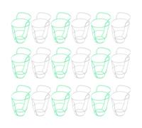 GLEAVI 20 Pezzi Rete Sospesa per Infusione in Plastica Robusta Gancio Copertura Riutilizzabile per Flaconi Soluzione Salina 100Ml Supporto Flacone per Uso Medico e Domestico