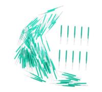 GLEAVI 200pezzi Spazzolino per Apparecchi Ortodontici Stuzzicadenti Strumento per Pulizia dei Denti Setole Ultra Morbide Impugnatura Comoda e Lavabile