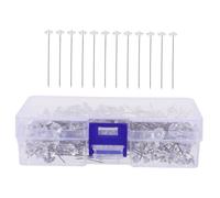 GLEAVI 200pezzi Spilla Cucire Per Bouquet Sposa Corpetti e Fai Te Confezione Spilli Dritti Materiali e Design