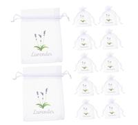 GLEAVI 20pezzi Sacchetti Vuoti in Rete Per Lavanda Coulisse Piccoli Sacchetti Decorativi in Garza Per Profumatori d Aria e Archiviazione Multiuso