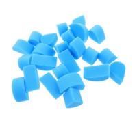 GLEAVI 24 Pezzi Spugne per Trucco Viso Blu, Goccia e Semicircolare | Sponge in Materiale Morbido, Applicazione Uniforme su Corpo e Volto, Pulizia Rapida Dopo Uso Creativo