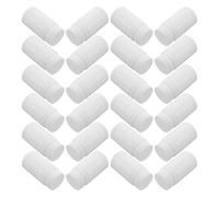 GLEAVI 24pezzi Flaconi per Pillole in Plastica di Barattoli con Coperchio di Luce Contenitori per Compresse da Viaggio Dispenser di Capsule Ricaricabile