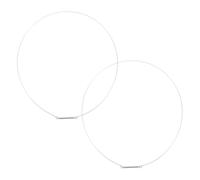 GLEAVI 2pezzi Anello Per Porta Lavatrice Guarnizione Acciaio Inossidabile Con Per Manicotto Compatibile Con Lavatrici Carico Frontale Facile Installazione e Perdite