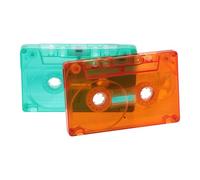 GLEAVI 2pezzi Cassette Vuote Decorazioni per Stanza Cassette Musicali Supporti per Audio Vuote per Feste Musicali e Progetti Fai da Te