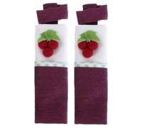 GLEAVI 2pezzi Coprimaniglie Per Frigorifero e Porte Di Protezione Per Maniglie Di Mobili e Elettrodomestici Anti-statico e Isolante Per Inverno