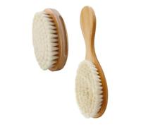GLEAVI 2pezzi Spazzola in Fibra Naturale Per Doccia Spazzola Da Bagno Pettine Per Parrucchiere Materiale Resistente e Duraturo